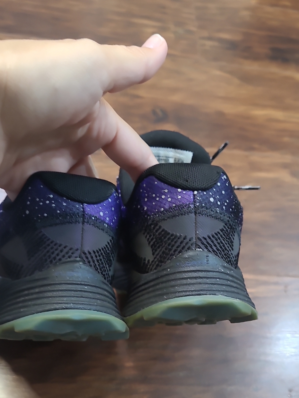 Merrell Moab Flight Women's 7.5  Trail Running Shoes Midnight Galaxy Vibram - Picture 5 of 9
